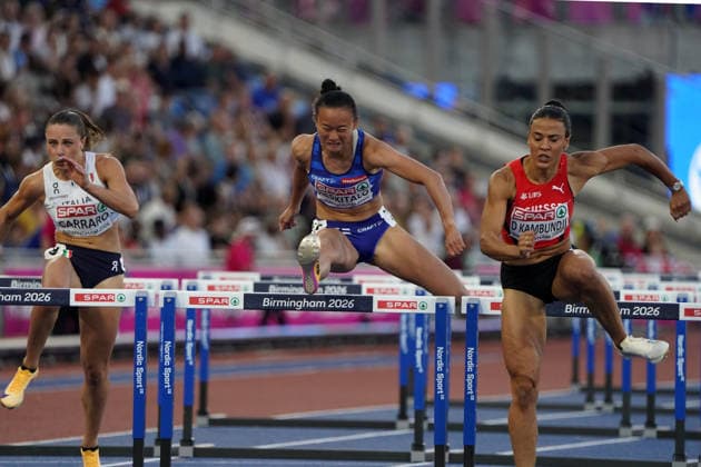 Birmingham, Track and Field, Athletics, EAA, 2026 European Athletics Championships in Birmingham, August 10–17, 2026, Alexander Stadium, Birmingham, United Kingdom, Women’s 100m Hurdles, Sara Keskitalo, Finland (FIN) Copyright Gladys Chai von der Laage