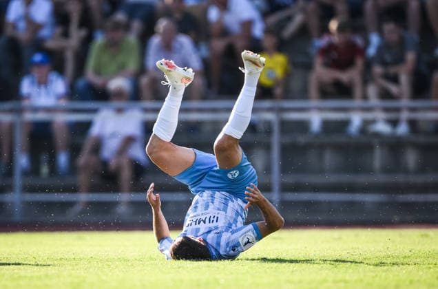 Soccer WFV Cup 2026–2027, Round 3, August 11, 2026: FC Rottenburg vs. SV Stuttgarter Kickers, Yannick Glessing, Kickers Are in an Uproar