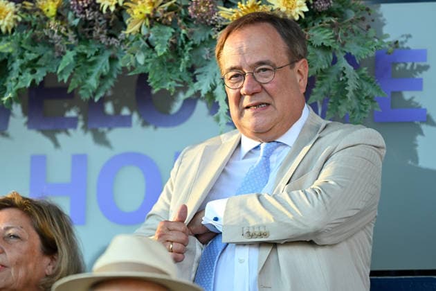 Aachen, Main Stadium, August 11, 2026, GER, FEI World Championships Aachen 2026, Official Opening Ceremony. Photo by Armin LASCHET, former Minister-President of North Rhine-Westphalia, Germany