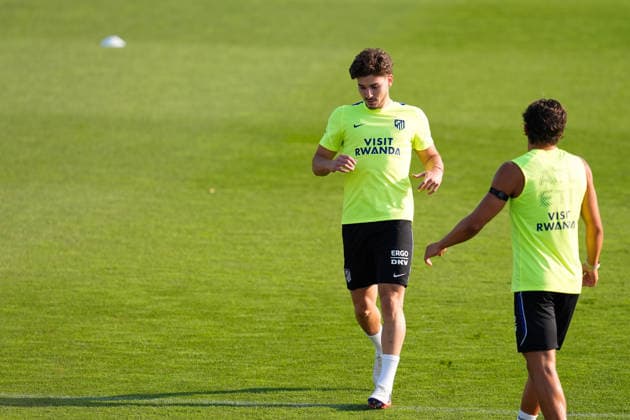 August 12, 2026, Majadahonda, Madrid, Spain: Julian Alvarez during the training day of Atletico de Madrid at Ciudad Deportiva Wanda Atletico de Madrid on August 12, 2026, in Majadahonda, Madrid, Spain. Majadahonda Spain - ZUMAa181 20260812_zaa_a181_005 Copyright: xDennisxAgyemanx