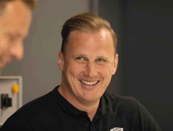 Photo: Coach David RÖHRIG, Bad Schwartau; Handball Bundesliga Season Opener; Press Conference of the Northern Clubs in Kiel on Tue, Aug. 11, 2026