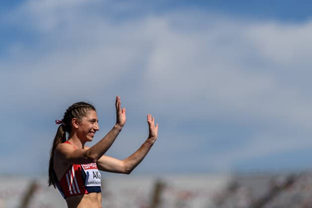 260812 Josefine Tomine Eriksen Aks of Norway competes in the women’s 400-meter qualifying round during Day 3 of the 2026 European Athletics Championships on August 12, 2026 in Birmingham. Photo by Maxim Thore. BILDBYRAN code MT MT1066 track and field athletics friidrett friidrotts em em friidretts em 2026 European Athletics Championships 3 BBeng women Norway  Copyright: MAXIMxTHORE BB260812MT038