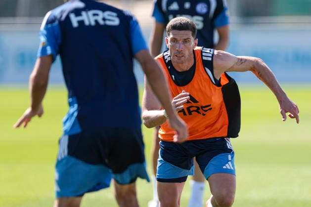 August 12, 2026, Soccer, FC Schalke 04 Training Robin Gosens FC Schalke 04 Gelsenkirchen FC Schalke 04 Training Facility NRW Germany xRHR PHOTO YYx Copyright: RHR-FOTOx RHR-FOTO YY