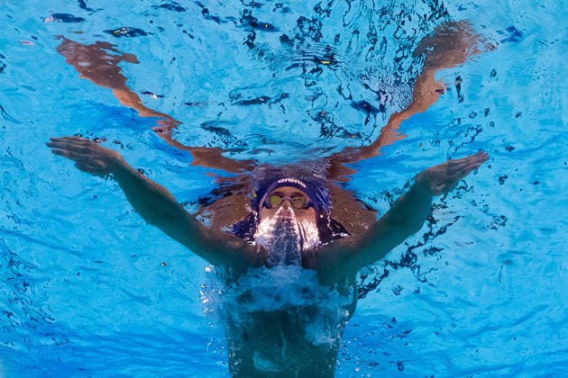 August 12, 2026: Sam Bengtsson Nimander of Sweden competes in the men’s 200-meter breaststroke heats on Day 13 of the 2026 European Aquatics Championships on August 12, 2026 in Saint Denis. Photo by Joel Marklund. BILDBYRAN code JM JM0840 bbeng swimming 2026 European Aquatics Championships EM Sweden  Copyright: JOELxMARKLUND BB260812JM058