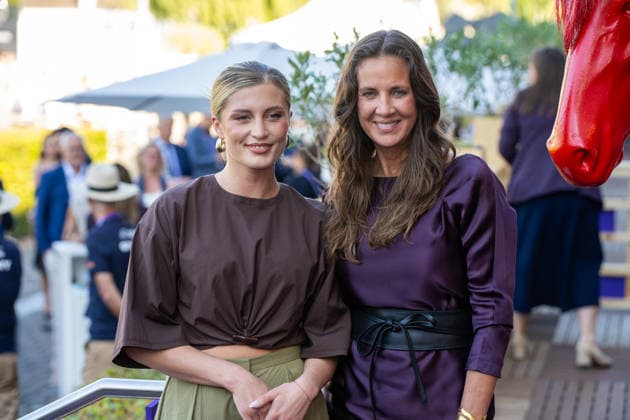 Luna Schweiger and Dana Schweiger at Media Night during the 2026 FEI World Championships in Aachen, August 11, 2026; 2026 FEI World Championships in Aachen, Media Night, August 11, 2026; Aachen Copyright: xEibner-Pressefoto J.xDerondeaux EP_JDU