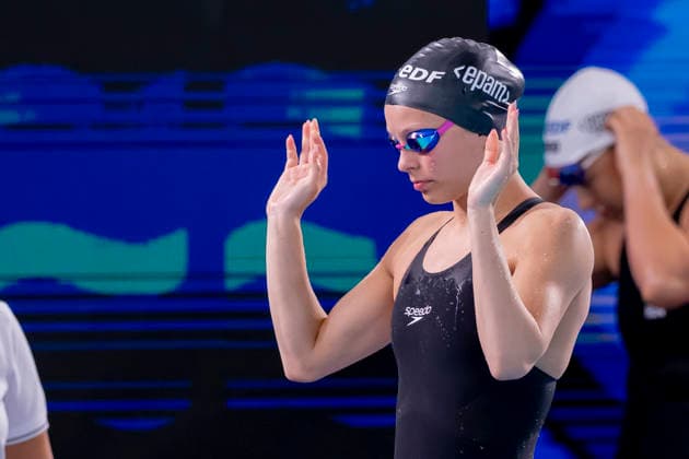 France, Paris, Centre Aquatique Olympique Metropole du Grand Paris, August 12, 2026, European Aquatics Championships, Day 13 Morning Session, Linda Roth, SC Magdeburg, Germany, Photo by Eibner Pressefoto Tino Henschel European Aquatics Championships, Day 13 Morning Session Paris Copyright: xEibnerxPressefotox