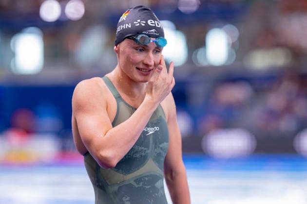 France, Paris, Centre Aquatique Olympique Metropole du Grand Paris, August 12, 2026, European Aquatics Championships, Day 13 Morning Session, Maya Tobehn, Dresdner SC, Germany, Photo by Eibner Pressefoto Tino Henschel European Aquatics Championships, Day 13 Morning Session, Paris Copyright: xEibnerxPressefotox