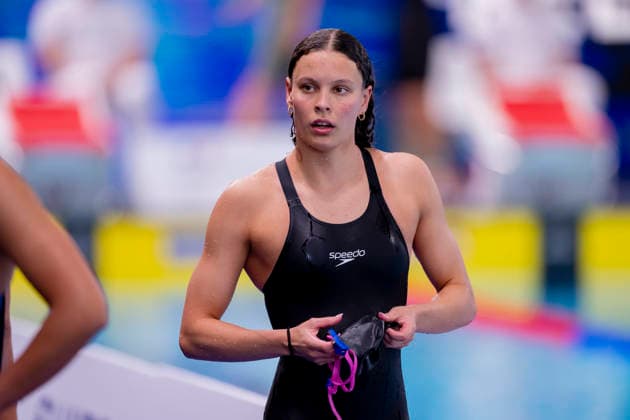 France, Paris, Centre Aquatique Olympique Metropole du Grand Paris, August 12, 2026, European Aquatics Championships, Day 13 Morning Session, Linda Roth, SC Magdeburg, Germany, Photo by Eibner Pressefoto Tino Henschel European Aquatics Championships, Day 13 Morning Session Paris Copyright: xEibnerxPressefotox