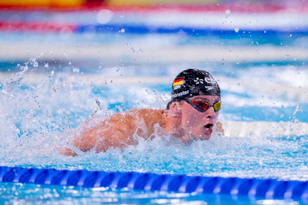 France, Paris, Centre Aquatique Olympique Metropole du Grand Paris, August 12, 2026, European Aquatics Championships, Day 13 Morning Session, Luca Nik Armbruster, SG Neukoelln Berlin, Germany; Photo by Eibner Pressefoto, Tino Henschel; European Aquatics Championships, Day 13 Morning Session, Paris Copyright: xEibnerxPressefotox