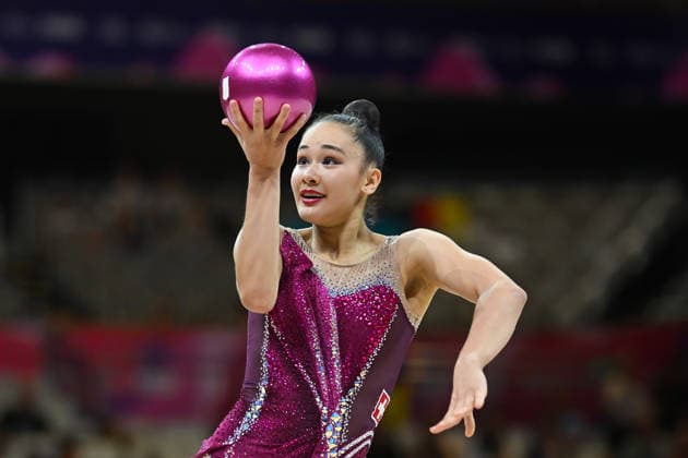 Lauren Grueniger Switzerland Rhythmic Gymnastics World Championships Individual Qualification August 12, 2026 Rhythmic Gymnastics World Championships Individual Qualification August 12, 2026, August 12, 2026 Frankfurt Copyright: xEibner-Pressefoto xHoepnerx EP_PHR