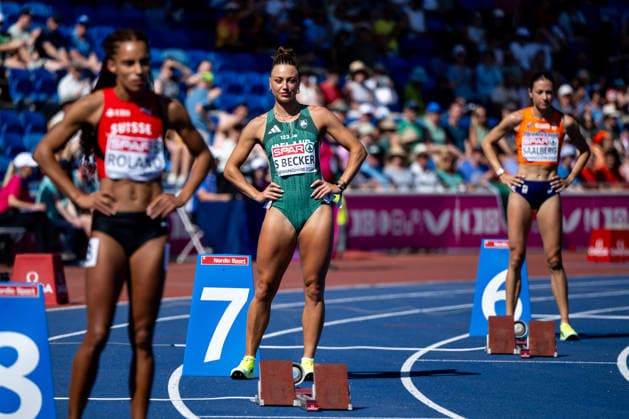 August 12, 2026, GBR, Track and Field, 2026 European Championships, Morning Session, Day 3, Birmingham Sophie Becker (Ireland), Women s 400-meter, Heats, Birmingham Alexander Stadium, England, Great Britain Copyright: xNordphoto Memmlerx