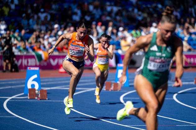 August 12, 2026, GBR, Track and Field, 2026 European Championships, Morning Session, Day 3, Birmingham; Eveline Saalberg, Netherlands, Women s 400-meter, Heat; Birmingham Alexander Stadium, England, Great Britain Copyright: xNordphoto Memmlerx