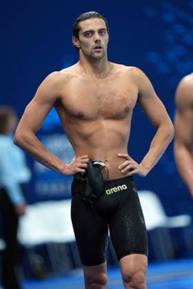 Thomas Ceccon from Italy at the Swimming European Aquatics Championships Paris 2026, Paris, August 12, 2026 .  Copyright: xGianxMattiaxD Alberto LaPressex
