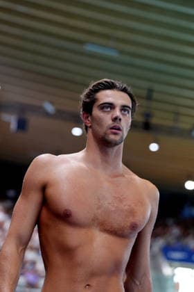 Thomas Ceccon from Italy at the Swimming European Aquatics Championships Paris 2026, Paris, August 12, 2026 .  Copyright: xGianxMattiaxD Alberto LaPressex