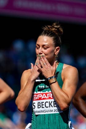 August 12, 2026, GBR, Track and Field, 2026 European Championships, Morning Session, Day 3, Birmingham Sophie Becker (Ireland), Women s 400-meter, Prelims, Birmingham Alexander Stadium, England, Great Britain Copyright: xNordphoto Memmlerx
