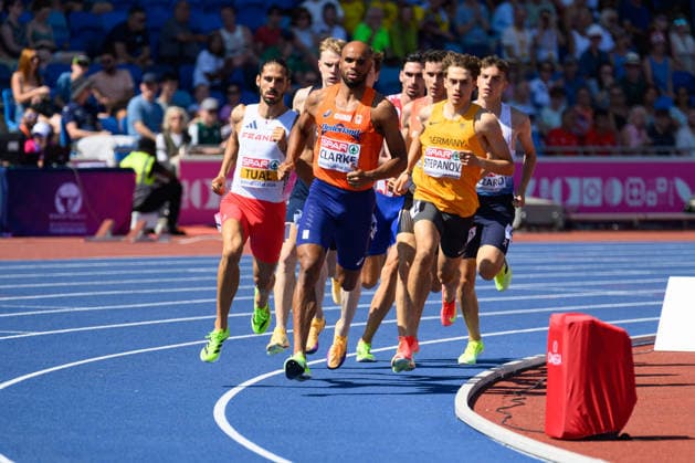 BIRMINGHAM, GREAT BRITAIN - August 12: Alexander Stepanov (Germany) during the 800 metres during the European Athletics Championships 2026 at Alexander Stadium in Birmingham, Great Britain (Photo by Sven Beyrich Sports Press Photo) Copyright: xSvenxBeyrich SportsxPressxPhotox Sportspressphoto_SPR204528