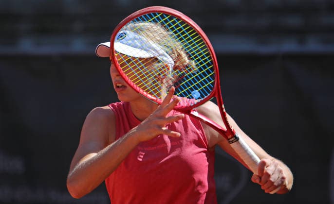 Ladies Gents Cup Tennis Tournament at Rothenbaum in Hamburg, Marie Vogt, Germany