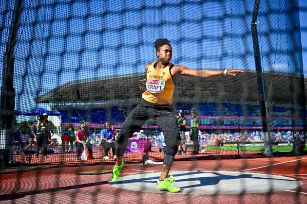 Shanice CRAFT Germany, SV Halle, Women s Discus Throw GBR, European Athletics Championships, Track and Field, August 12, 2026, GBR, European Athletics Championships, Track and Field, August 12, 2026, Birmingham Copyright: xEibnerxPressefoto JanxPapenfussx EP_JPS