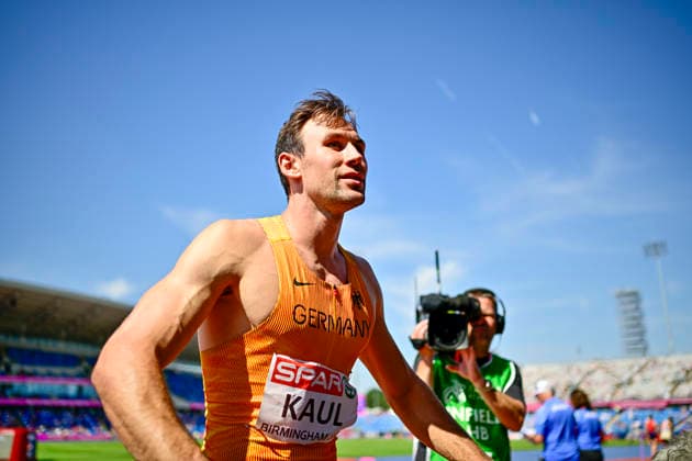 Niklas KAUL Germany, USC Mainz, DECATHLON Men GBR, European Athletics Championships, Track and Field, August 12, 2026, GBR, European Athletics Championships, Track and Field, August 12, 2026, Birmingham Copyright: xEibnerxPressefoto JanxPapenfussx EP_JPS