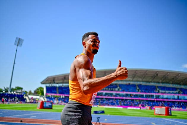 Leo NEUGEBAUER Germany, VfB Stuttgart, DECATHLON Men GBR, European Athletics Championships, Track and Field, August 12, 2026, GBR, European Athletics Championships, Track and Field, August 12, 2026, Birmingham Copyright: xEibnerxPressefoto JanxPapenfussx EP_JPS