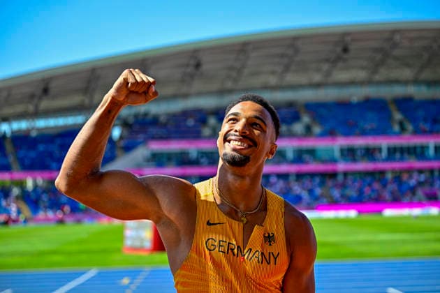 Leo NEUGEBAUER Germany, VfB Stuttgart, DECATHLON Men GBR, European Athletics Championships, Track and Field, August 12, 2026, GBR, European Athletics Championships, Track and Field, August 12, 2026, Birmingham Copyright: xEibnerxPressefoto JanxPapenfussx EP_JPS