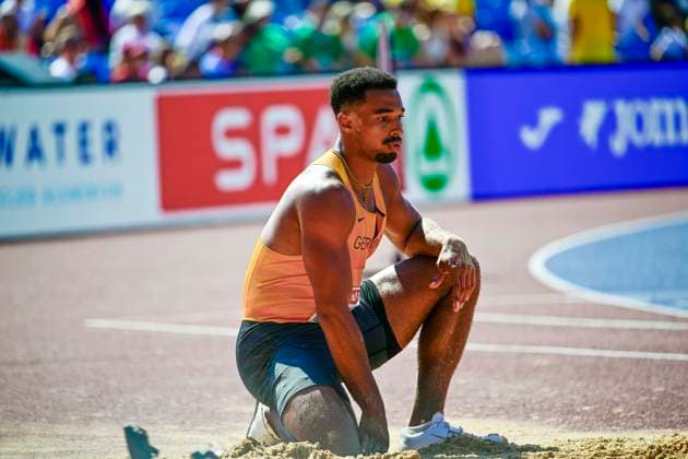 Leo NEUGEBAUER Germany, VfB Stuttgart, DECATHLON Men GBR, European Athletics Championships, Track and Field, August 12, 2026, GBR, European Athletics Championships, Track and Field, August 12, 2026, Birmingham Copyright: xEibnerxPressefoto JanxPapenfussx EP_JPS