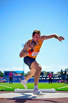 Niklas KAUL Germany, USC Mainz, DECATHLON Men GBR, European Athletics Championships, Track and Field, August 12, 2026, GBR, European Athletics Championships, Track and Field, August 12, 2026, Birmingham Copyright: xEibnerxPressefoto JanxPapenfussx EP_JPS