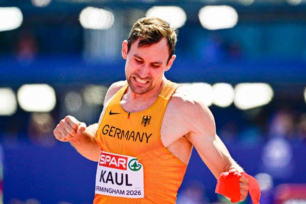 Niklas KAUL Germany, USC Mainz, DECATHLON Men GBR, European Athletics Championships, Track and Field, August 12, 2026, GBR, European Athletics Championships, Track and Field, August 12, 2026, Birmingham Copyright: xEibnerxPressefoto JanxPapenfussx EP_JPS