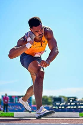 Leo NEUGEBAUER Germany, VfB Stuttgart, DECATHLON Men GBR, European Athletics Championships, Track and Field, August 12, 2026, GBR, European Athletics Championships, Track and Field, August 12, 2026, Birmingham Copyright: xEibnerxPressefoto JanxPapenfussx EP_JPS