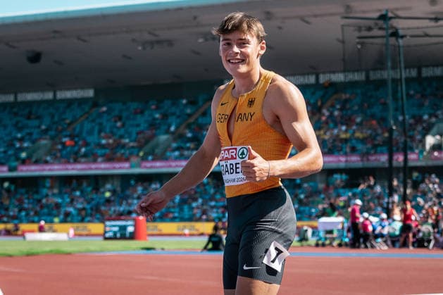 Amadeus Graeber, Eintracht Frankfurt, Men s Decathlon, GBR, Track and Field, Athletics, 2026 European Athletics Championships, 2026 European Track and Field Championships, Birmingham 2026, August 9, 2026, GBR, Track and Field, Athletics, 2026 European Athletics Championships, 2026 European Track and Field Championships, Birmingham 2026, August 9, 2026, Birmingham Copyright: xStefanxMayerx EP_SMR