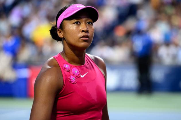 August 11, 2026, Toronto, Ontario, Canada: NAOMI OSAKA of Japan is seen during her quarterfinal match against Elena Rybakina of Kazakhstan at the National Bank Open, part of the Hologic WTA, Tennis Damen Tour at Sobeys Stadium. Toronto Canada - ZUMAr228 20260811_znp_r228_017 Copyright: xVasiliyxRyabykhx