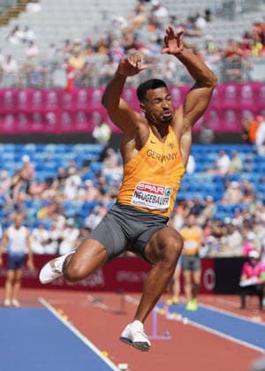 Birmingham, Track and Field, Athletics, EAA, 2026 European Athletics Championships in Birmingham, August 10–17, 2026, Alexander Stadium, Birmingham, United Kingdom, Decathlon, Long Jump, Leo Neugebauer, Germany (GER) Copyright Gladys Chai von der Laage