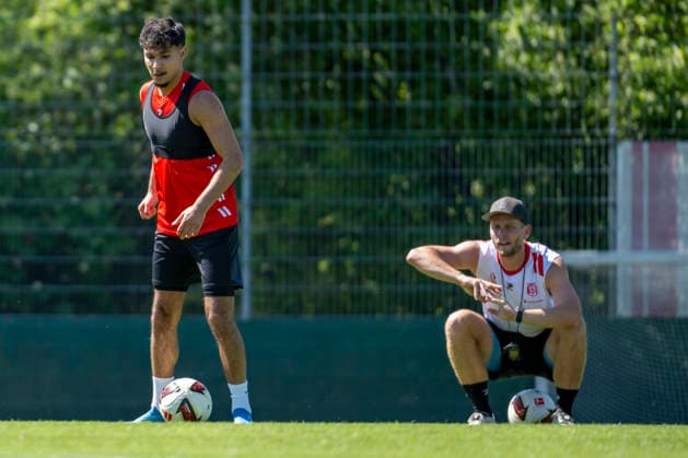 Football, RL North-East, Hallescher FC, Training