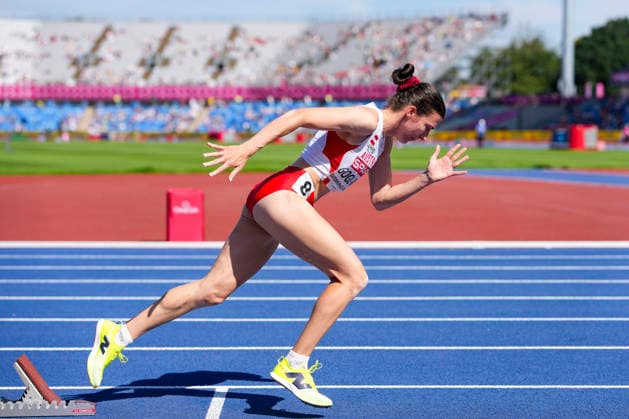 ATHLETICS - European Athletics Championships BIRMINGHAM,ENGLAND,12.AUG.26 - ATHLETICS - European Athletics Championships, 400m, Women. Image shows Susanne Gogl-Walli (AUT).  GEPAxpictures xRanjithxKumar