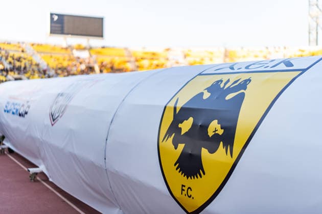 Superbet Super Cup Greece: AEK Athens vs. OFI Crete on August 12, 2026, at Pankritio Stadium in Heraklion Copyright: xBahhoxKarax