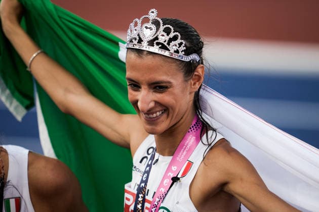 2026 European Outdoor Athletics Championships, Day 2, Birmingham, England 20260811 Nadia Battocletti of Italy wins the women’s 5,000-meter final at the 2026 European Athletics Championships at Alexander Stadium in Birmingham on Tuesday. Photo: Beate Oma Dahle, NTB, Birmingham, England. EDITORIAL USE ONLY. RESTRICTED USE FOR BETBETTING COMPANIES  Copyright: xBeatexOmaxDahlex xNTBx