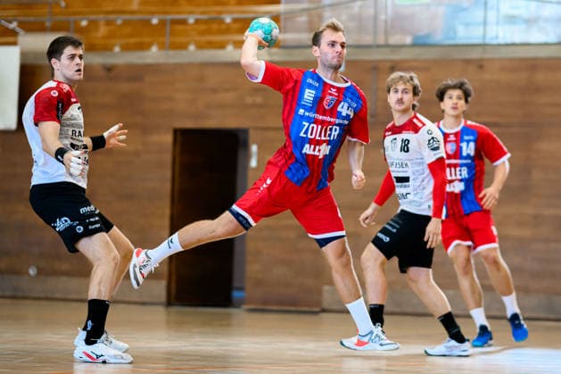 Bietigheim HBL 26 27 SG BBM Bietigheim Pfadi Winterthur Mathias Larson Bietigheim Bietigheim Bissingen Halle am Viadukt Baden-Württemberg Germany