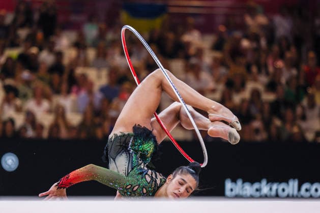 OTHER - Gymnastics - 42nd Rhythmic gymnastics, Rhythmische Sportgymnastik, RSG World Championships Photo by IPA ABACAPRESS.COM87421065 - Sofia Raffaeli (ITA) seen during the 2026 FIG Rhythmic Gymnastics World Championships in Frankfurt Frankfurt am Main Germany  Copyright: xIPAxSport ABACAx