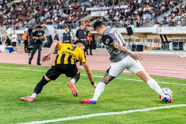 Superbet Super Cup Greece: AEK Athens vs. OFI Crete on August 12, 2026, at Pankritio Stadium in Heraklion, Fountas Pilios Copyright: xBahhoxKarax