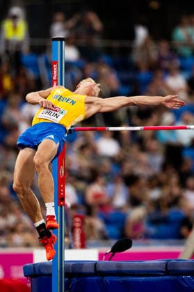 August 12, 2026: Emil Uhlin of Sweden competes in the men’s decathlon high jump during Day 3 of the 2026 European Athletics Championships on August 12, 2026 in Birmingham. Photo by Mathias Bergeld, BILDBYRAN, code MB MT1066. track and field, athletics, friidrett, friidrotts em, em, friidretts em 2026, European Athletics Championships, 3 bbeng Copyright: MATHIASxBERGELD BB260812MB095