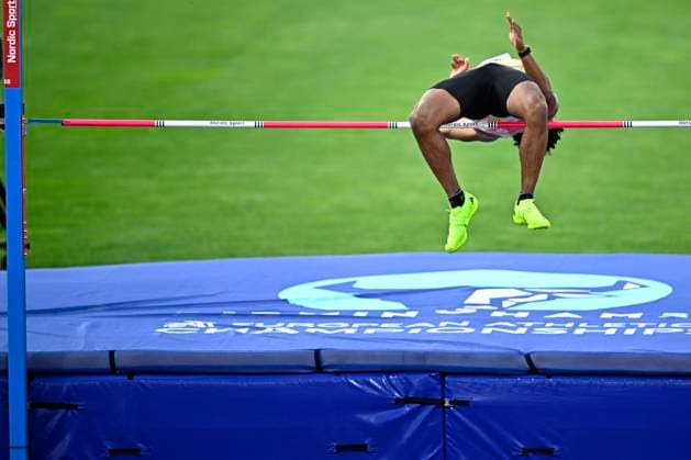 European Athletics Championships Birmingham 2026 - day 3 BIRMINGHAM, ENGLAND - AUGUST 12 : Keita Dai (BEL) in action during the decathlon high jump on day 3 of the Birmingham 2026 European Athletics Championships on August 12, 2026 in Birmingham, England, 12 08 2026 Birmingham ENGLAND  Copyright: xTomasxSiskx