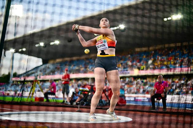 Aileen KUHN Germany, Eintracht Frankfurt, Women s Hammer Throw GBR, European Athletics Championships, Track and Field, August 12, 2026, GBR, European Athletics Championships, Track and Field, August 12, 2026, Birmingham Copyright: xEibnerxPressefoto JanxPapenfussx EP_JPS