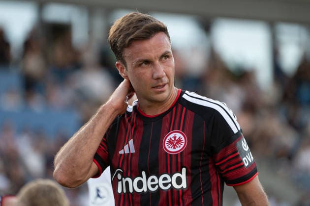 August 12, 2026, xhfmx, Soccer Friendly Match, FSV Frankfurt, Eintracht Frankfurt, Mario Götze, Eintracht Frankfurt, 27 DFL DFB REGULATIONS PROHIBIT ANY USE OF PHOTOGRAPHS AS IMAGE SEQUENCES AND OR QUASI-VIDEO Frankfurt am Main