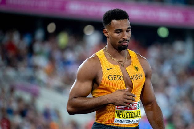 August 12, 2026, GBR, Track and Field, 2026 European Championships, Evening Session, Day 3, Birmingham Leo Neugebauer, Germany, Men s Decathlon, 400-meter dash, Birmingham Alexander Stadium, England, Great Britain Copyright: xNordphoto Memmlerx