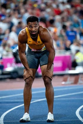 August 12, 2026, GBR, Track and Field, 2026 European Championships, Evening Session, Day 3, Birmingham Leo Neugebauer, Germany, Men s Decathlon, 400-meter dash, Birmingham Alexander Stadium, England, Great Britain Copyright: xNordphoto Memmlerx