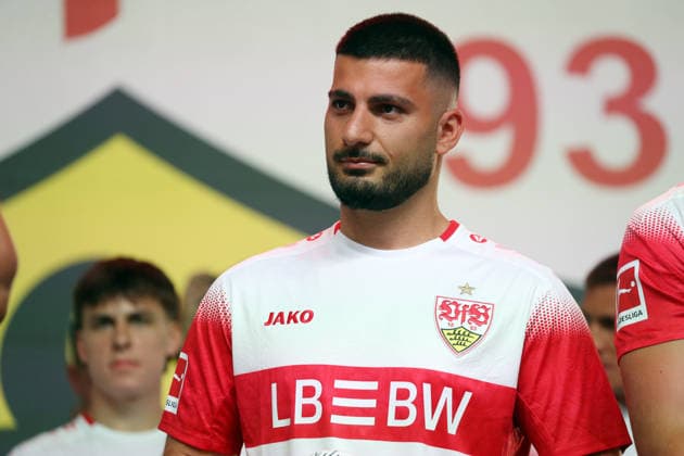 08 08 26 VfB Stuttgart Season Opening 2026 Germany, Stuttgart, 08 08 2026, Soccer, Bundesliga, Season 2026 2027, Exhibition game, VfB Stuttgart Season Opening 2026 Deniz Undav