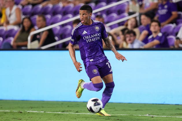 August 12, 2026, Orlando, Florida, USA: Orlando City SC midfielder TIAGO SOUZA (11) looks to pass during a match against Atlo tico San Luis. Orlando City SC hosted Athletico San Luis in a Leagues Cup match at Inter.Co Stadium in Orlando, FL. Orlando USA - ZUMAm299 20260812_znp_m299_007 Copyright: xTaylorxMcFeex