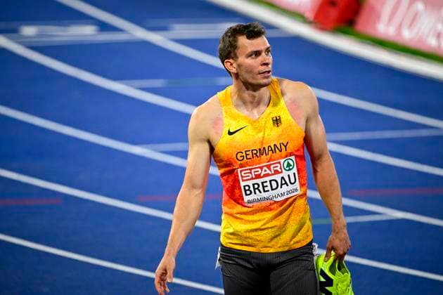 Jean Paul BREDAU Germany, VfL Wolfsburg, Men s 400m GBR, European Athletics Championships, Track and Field, August 12, 2026, GBR, European Athletics Championships, Track and Field, August 12, 2026, Birmingham Copyright: xEibnerxPressefoto JanxPapenfussx EP_JPS