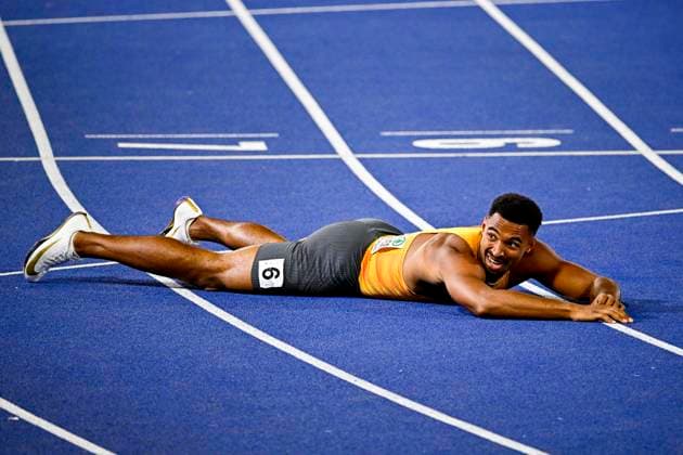 Leo NEUGEBAUER, Germany, VfB Stuttgart, Men s 100m Decathlon, GBR, European Athletics Championships, Athletics, August 12, 2026, GBR, European Athletics Championships, Athletics, August 12, 2026, Birmingham Copyright: xEibnerxPressefoto JanxPapenfussx EP_JPS