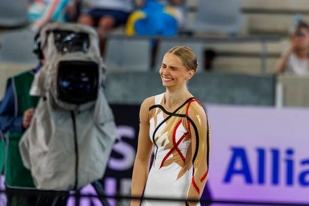 AACHEN FEI World Championships 2026, AACHEN FEI World Championships 2026 MEYER Kathrin GER, Captain Claus OLD FEI Vaulting World Championship Individual Female Aachen, Soers Equestrian Stadium, August 13, 2026